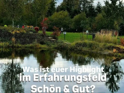 Hier ein paar Eindrücke aus dem @erfahrungsfeld_schoenundgut, weil einige gefragt haben, wo es ist und was man dort machen kann. 🥰 - Instagram Vorschaubild 1