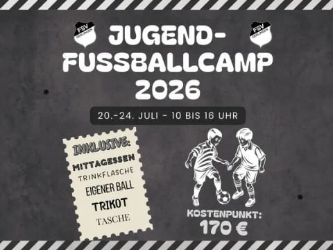Hero-Bild für Jugend-Fußballcamp 2026