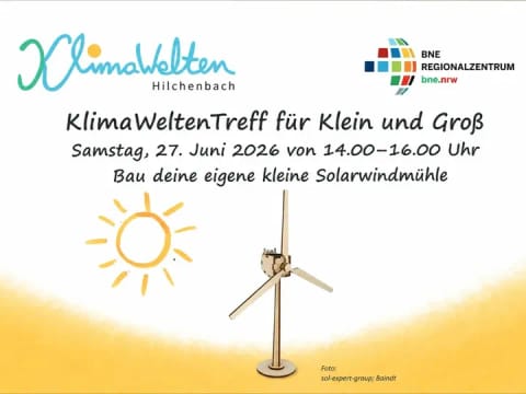 Hero-Bild für KlimaWeltenTreff für Klein und Groß