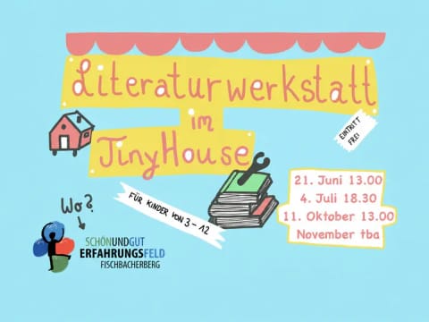 Hero-Bild für Literaturwerkstatt im JinyHouseg