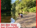 An der Sieg haben wir Steine gesammelt, Sonne getankt, Fische, Insekte und Algen beobachtet: Natur pur mitten in #Eiserfeld! - Instagram Vorschaubild 1