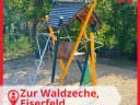 Heute haben wir den Spielplatz „Zur Waldzeche“ besucht, und waren sehr positiv überrascht, wie schön er ist! - Instagram Bild 1
