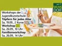 Hero-Bild für Workshops der Jugendkunstschule