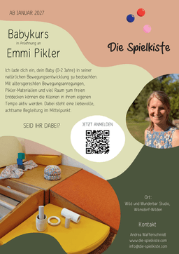 Babykurs in Anlehnung an Emmi Pikler in Wild und Wunderbar Studio