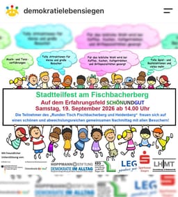 Stadtteilfest am Fischbacherberg in Erfahrungsfeld SCHÖN UND GUT