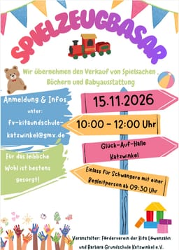 Spielzeug Basar Katzwinkel in Glück-Auf-Halle