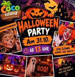 Halloween Party Coco Island in Coco Island Indoorspielplatz