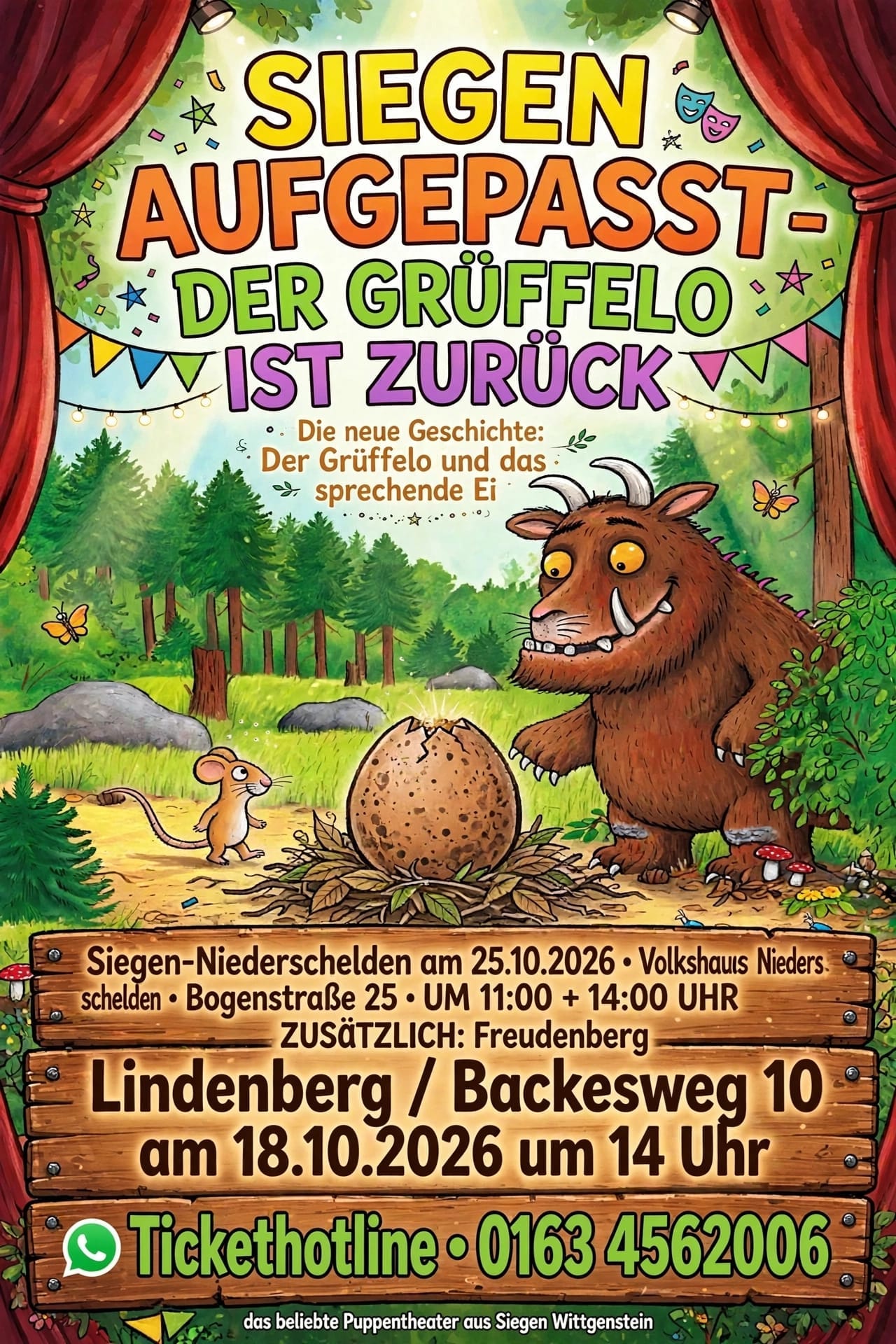 Der Grüffelo ist zurück in Lindenberg