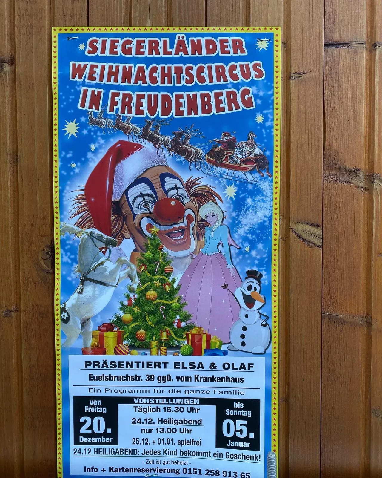 Weihnachtszirkus in #Freudenberg! - Instagram Bild 1