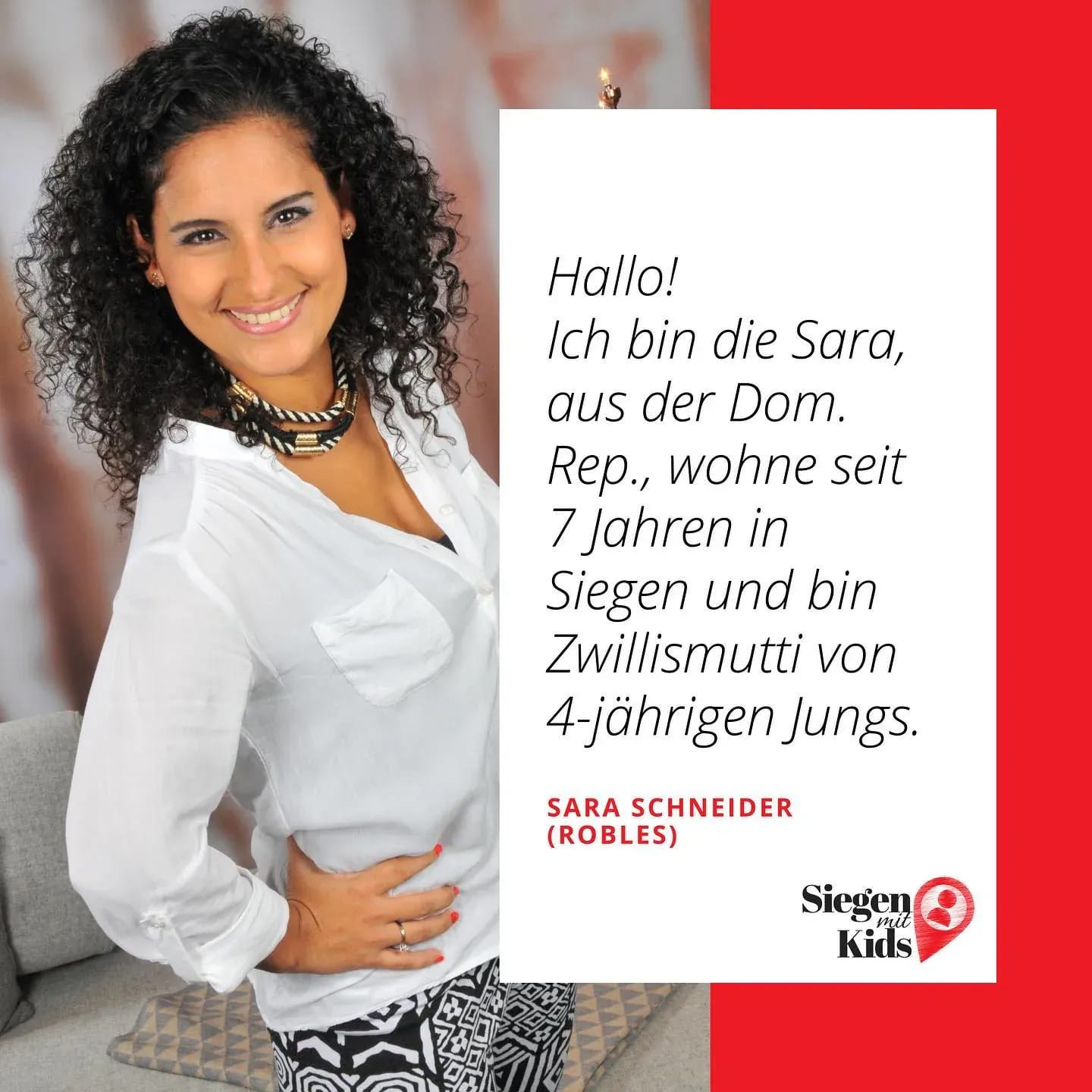 YEAH!! 🥳 Wir haben uns *endlich umbenannt! Schon von Anfang an wollte ich eigentlich den Namen "Siegen mit Kids". ⠀ - Instagram Bild 1