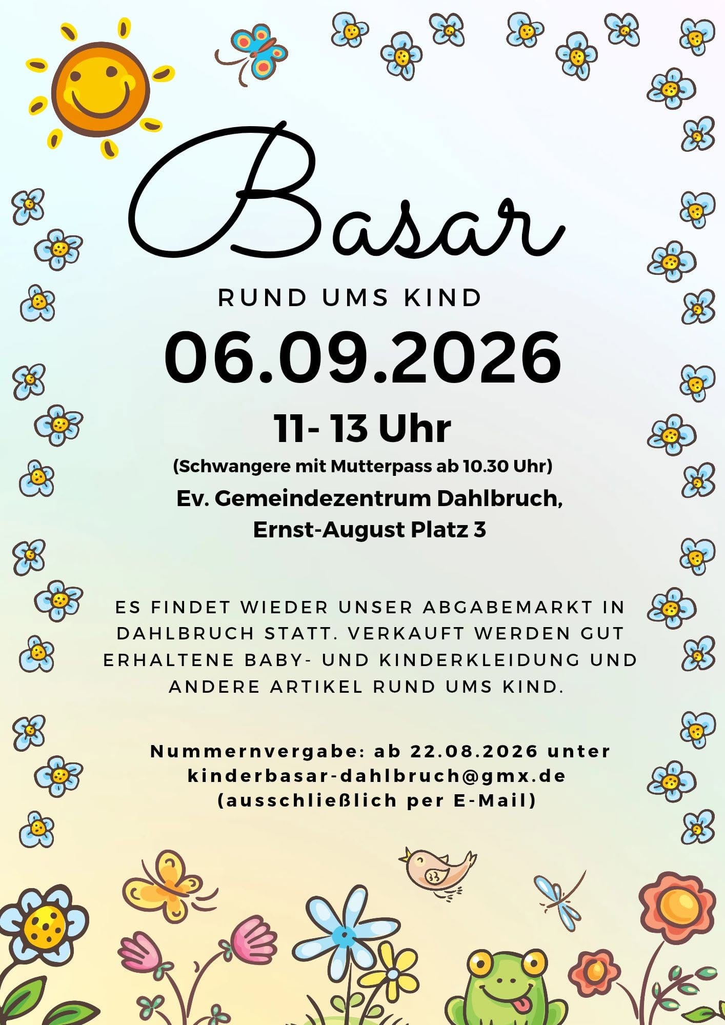 Rund ums Kind in Ev. Gemeindezentrum Dahlbruch