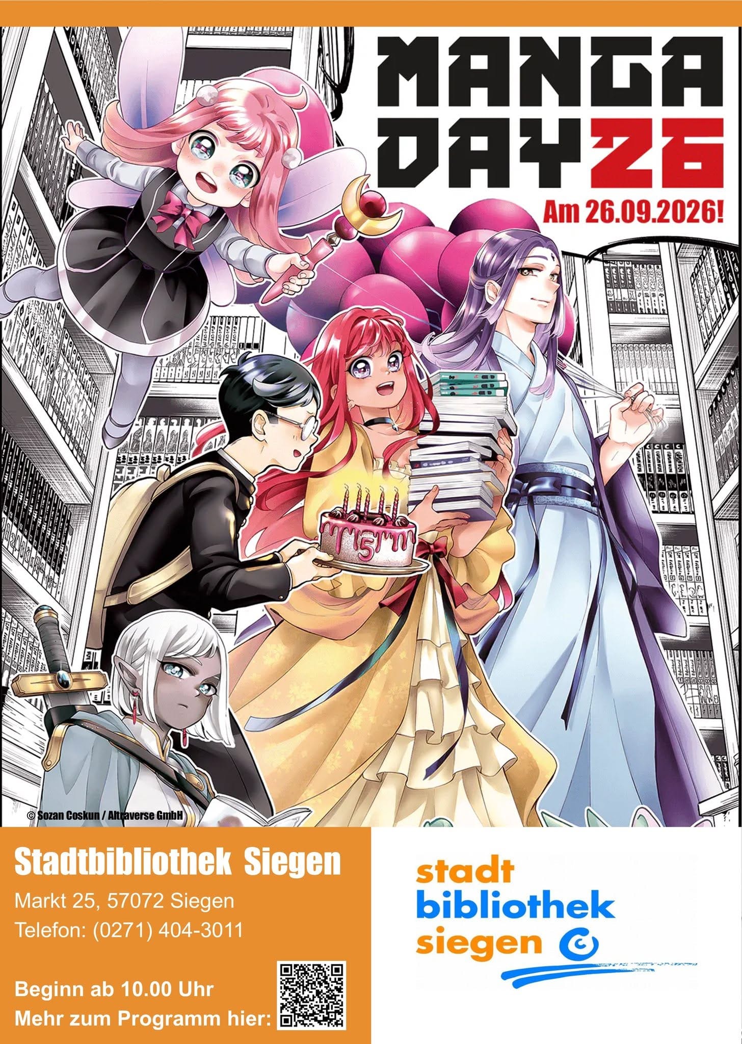 MANGA DAY26 in Stadtbibliothek Siegen