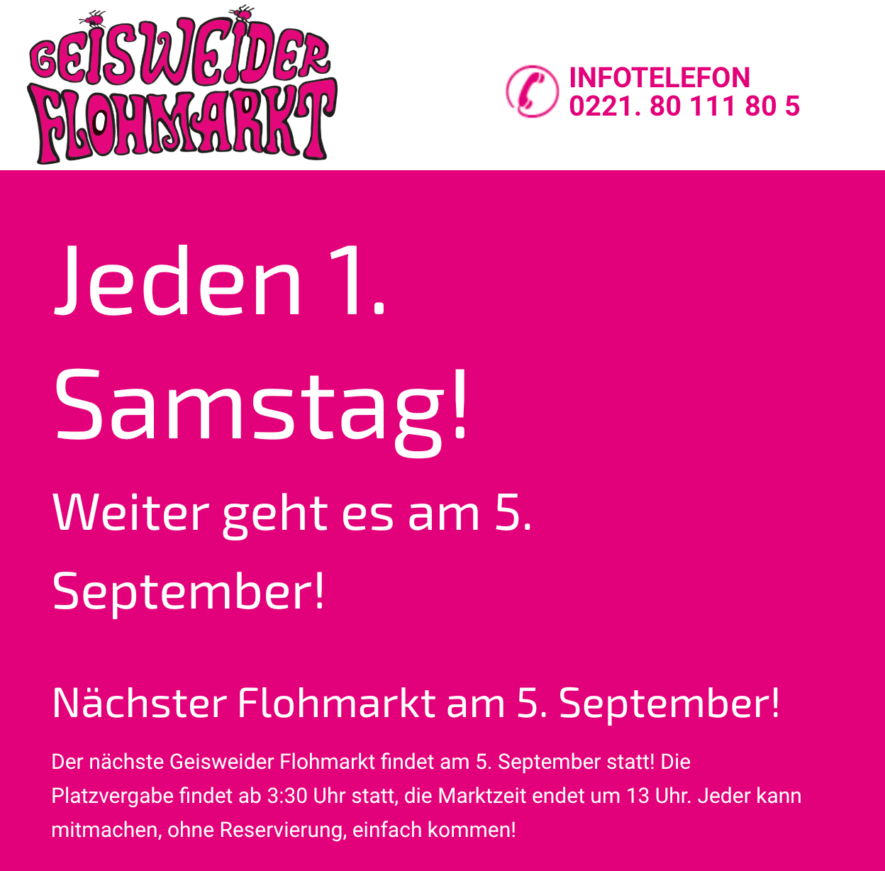 Geisweider Flohmarkt in Geisweider Flohmarkt