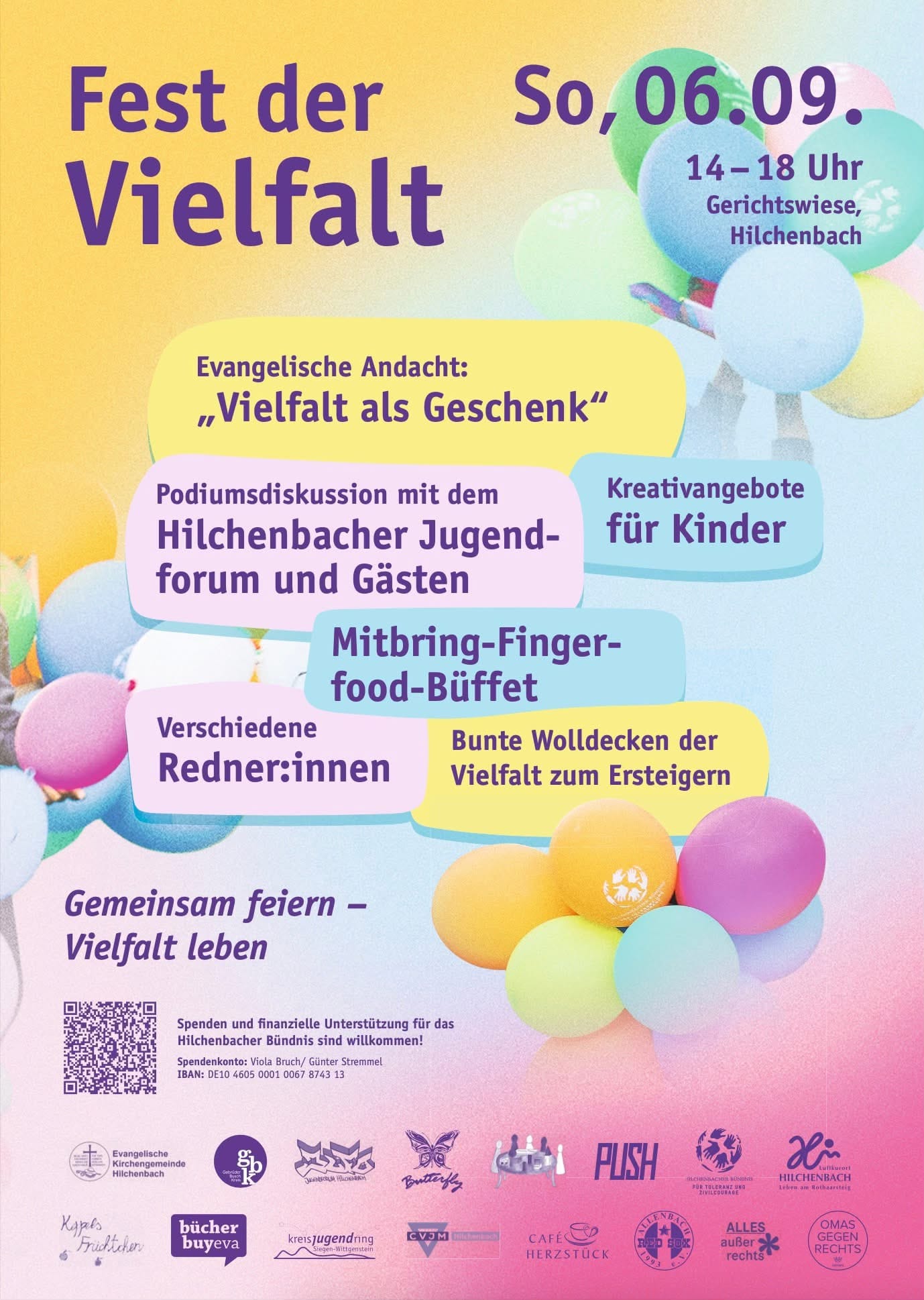 Fest der Vielfalt in Gerichtswiese Hilchenbach