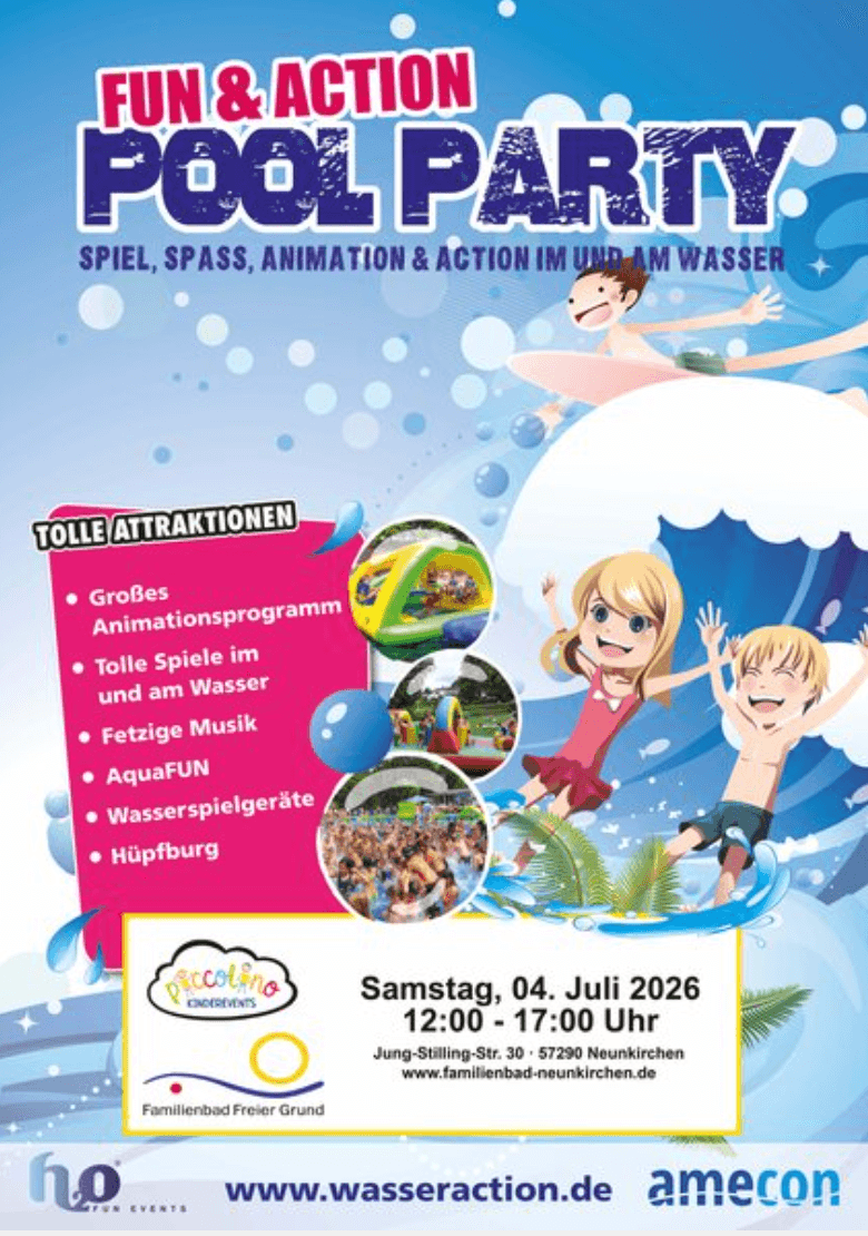 Freibadfest im Familienbad Freier Grund in Familienbad Freier Grund