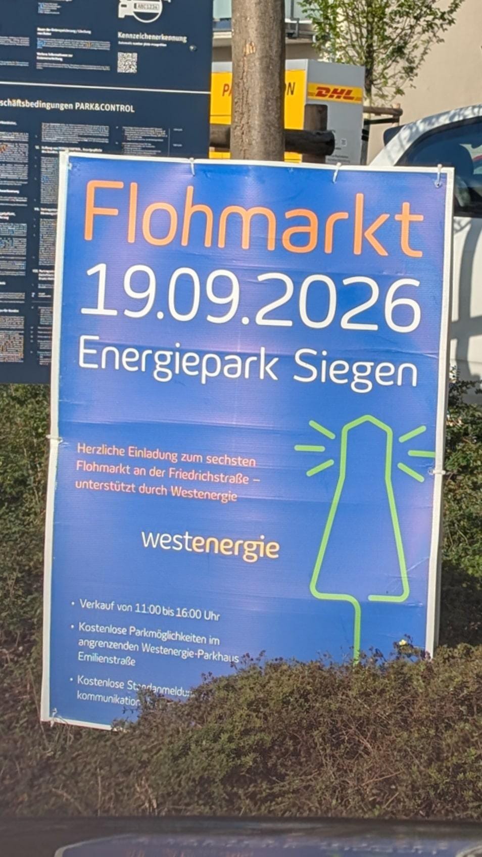 Flohmarkt in Energiepark Siegen