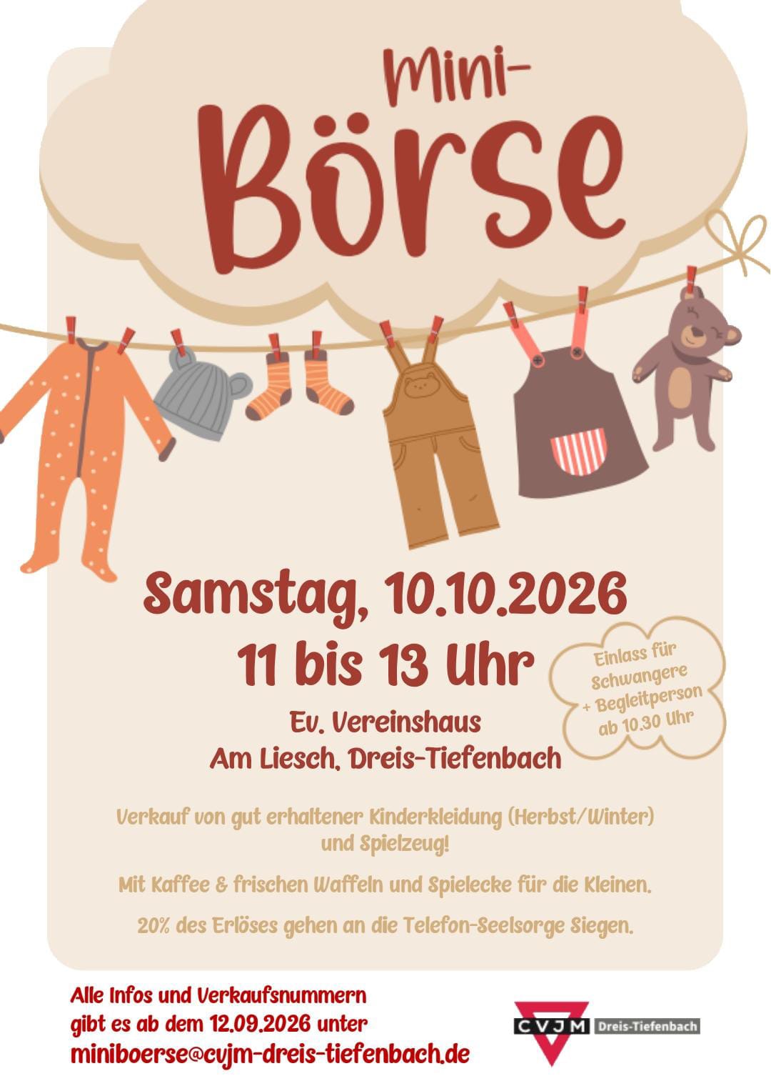 Mini-Börse in Ev. Vereinshaus