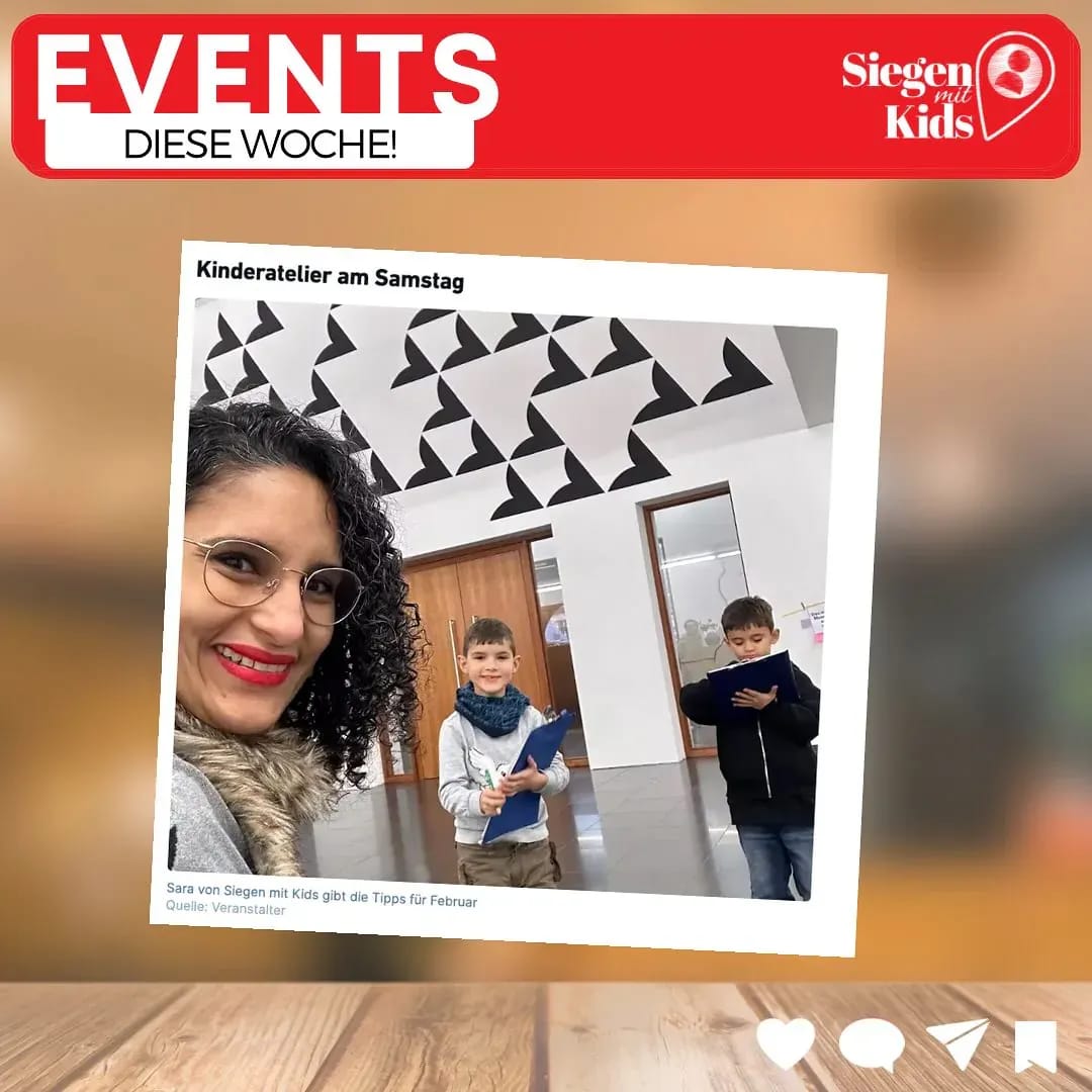 🤗 Hola, Fast alle Termine der Woche sind schon in meinen Artikeln für die @Siegenerzeitung erwähnt! - Instagram Bild 1