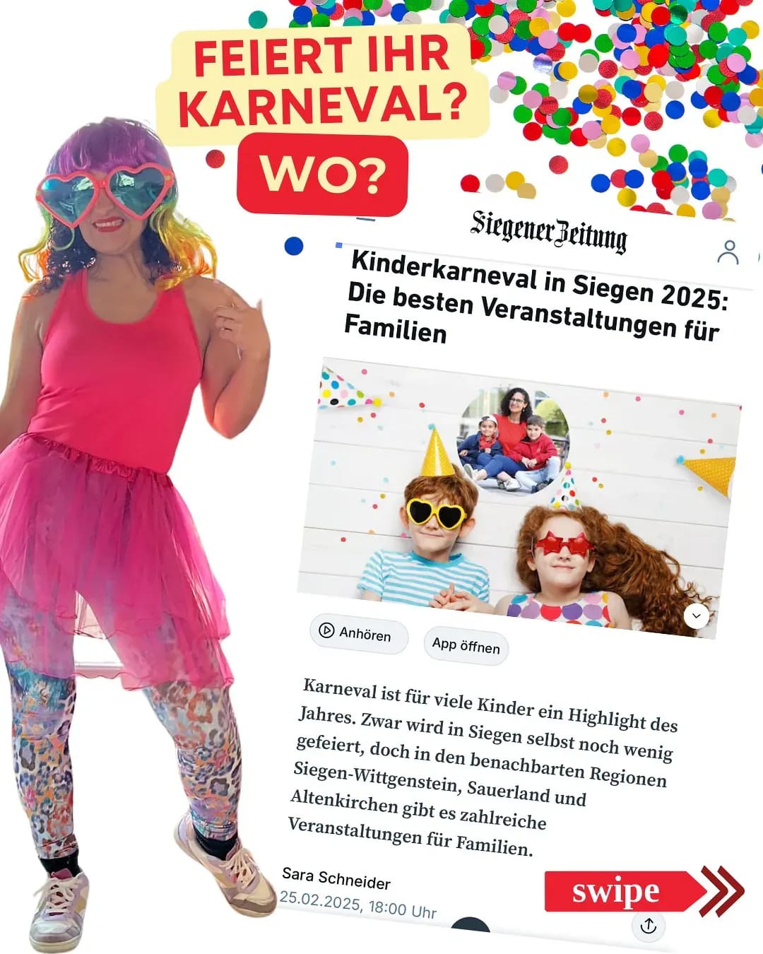 Hola & Helau Alaaf!!! Diese Woche dreht sich alles um Karneval! 🎉 - Instagram Bild 1