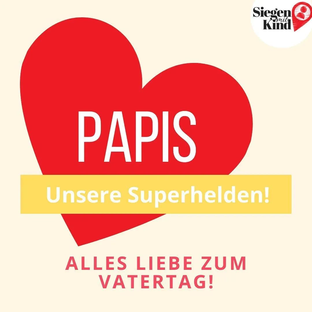 „Mein Papa ist ein Supermann⠀ - Instagram Bild 1