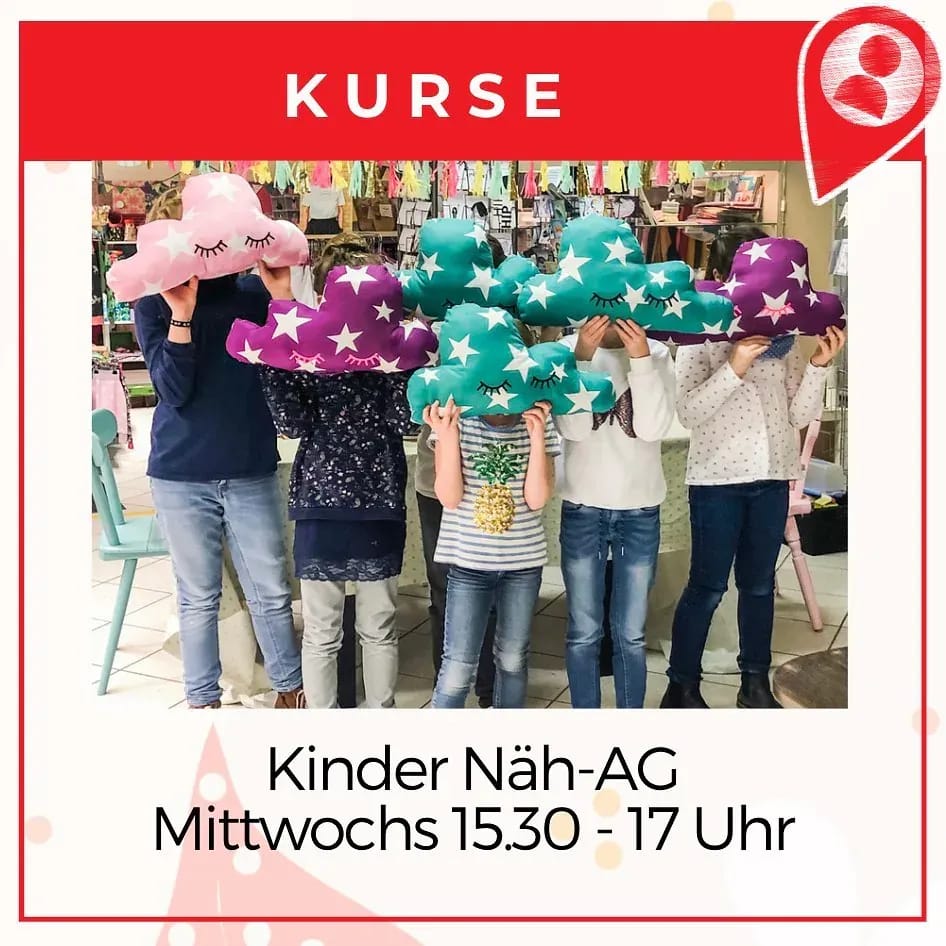 Wir finden, dass Nähen eine tolle Beschäftigung für Kinder ist! ⠀ - Instagram Bild 1
