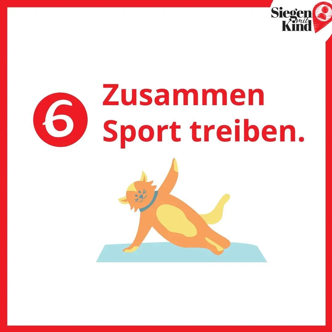Bewegung ist wichtig und auch daheim in der Wohnung könnt ihr euch spielerisch bewegen! 💪🏽⠀ - Instagram Bild 1
