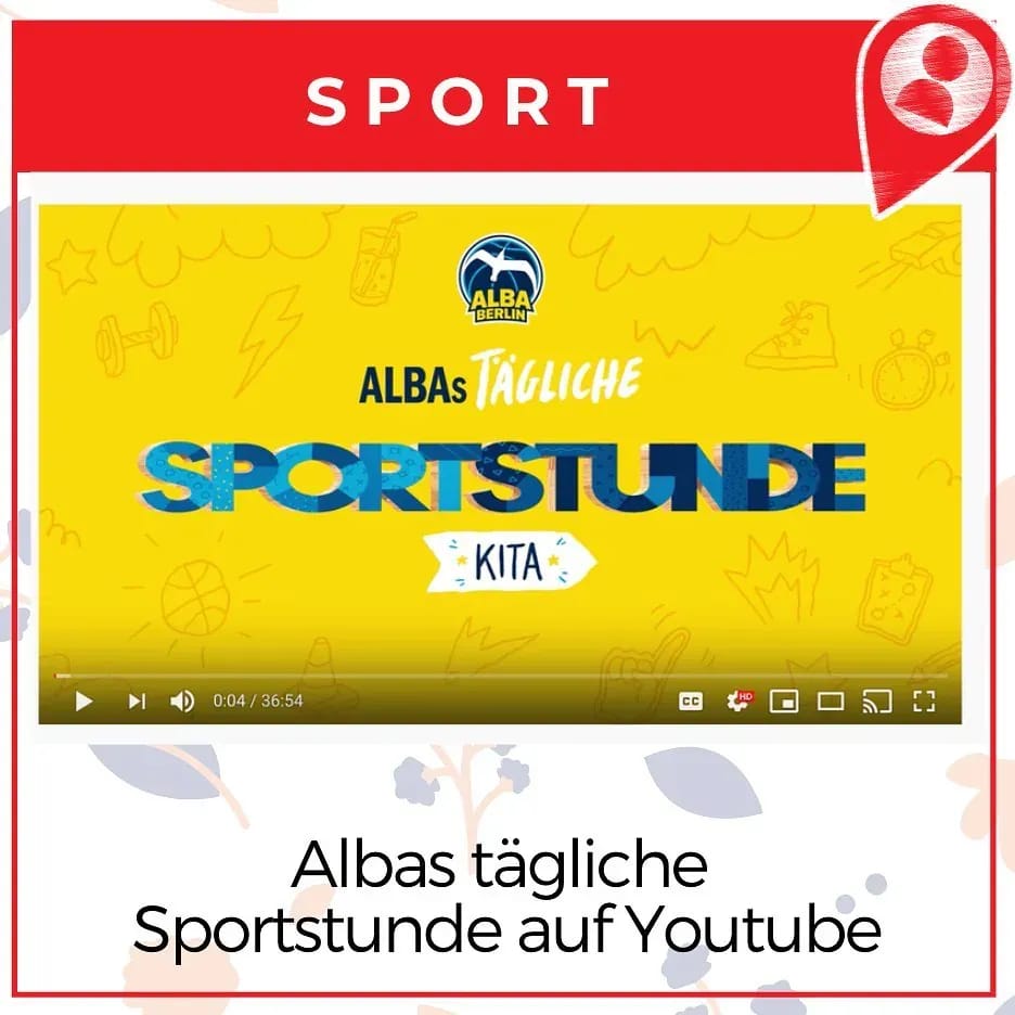 Wir ❤️ @Albaberlin tägliche Sportstunde!⠀ - Instagram Bild 1