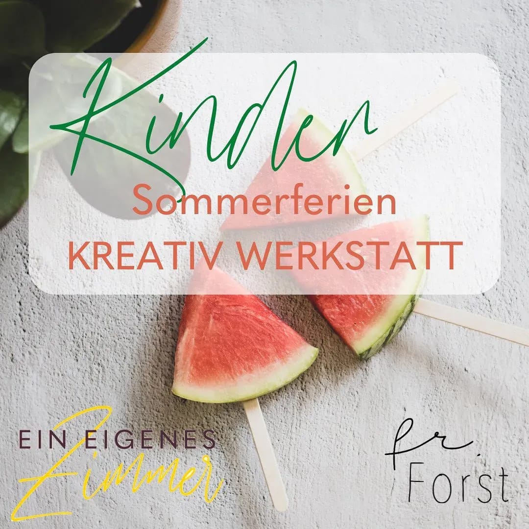 Sommerferien - Kinder Kreativwerkstatt‼️⠀ - Instagram Bild 1