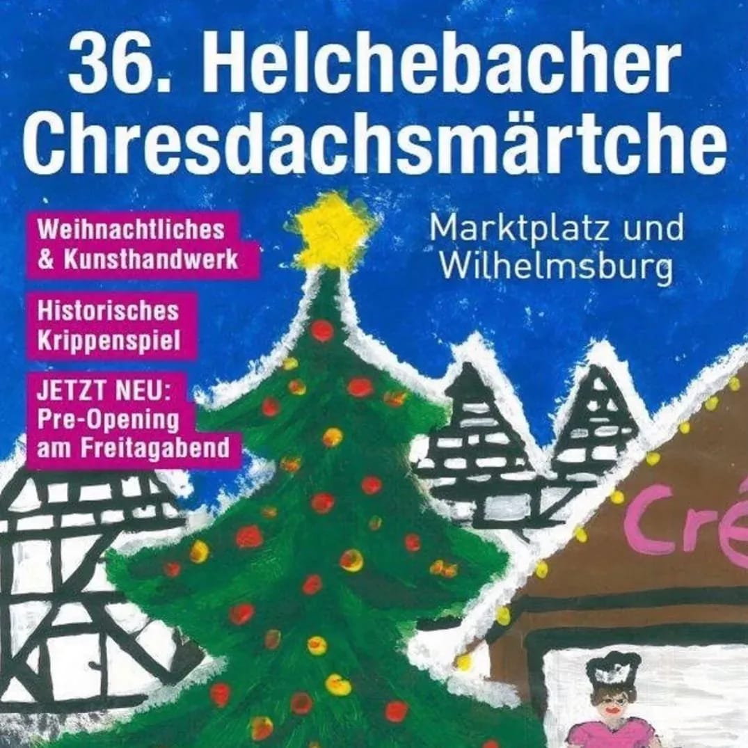 36. Helchebacher Chresdachsmärtche mit historischem Krippenspiel - Instagram Bild 1