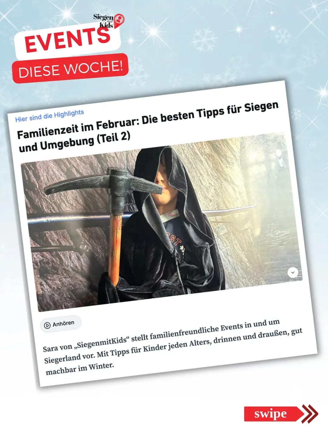 Neue Woche, neue Tipps 🎉 - Instagram Bild 1