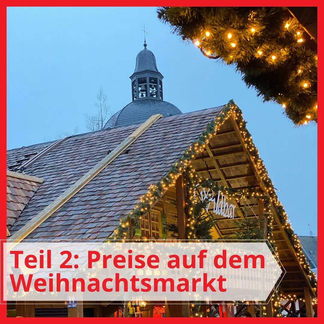 Und heute waren wir wieder auf dem @siegener_weihnachtsmarkt! - Instagram Bild 1