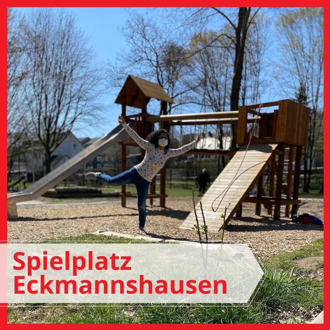 🤗 Heute haben wir den tollen Spielplatz in Eckmannshausen entdeckt und es war uns eine große Freude, von einem Team der #wdrlokalzeitsüdwestfalen begleitet zu werden! 🙏🏼 DANKE, DANKE! - Instagram Bild 1