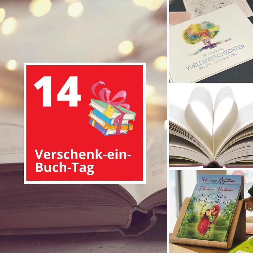❤️ Hola!! Alternativ zum Valentinstag ist heute auch der Verschenke-ein-Buch-Tag! - Instagram Bild 1