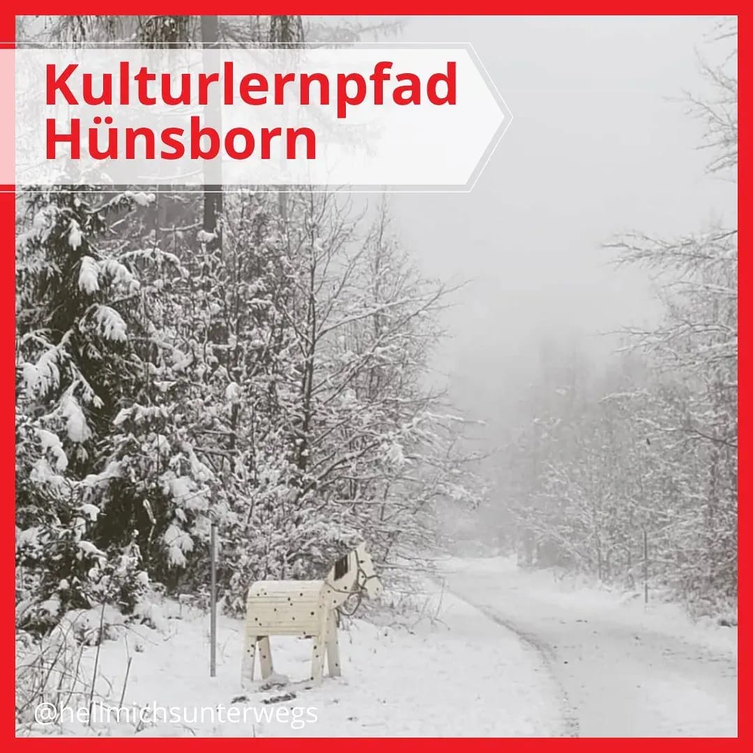 Der Natur und KulturLehrpfad bei Oberholzklau, Hünsborn, Wenden bedeckt mit “Puderzucker”! - Instagram Bild 1