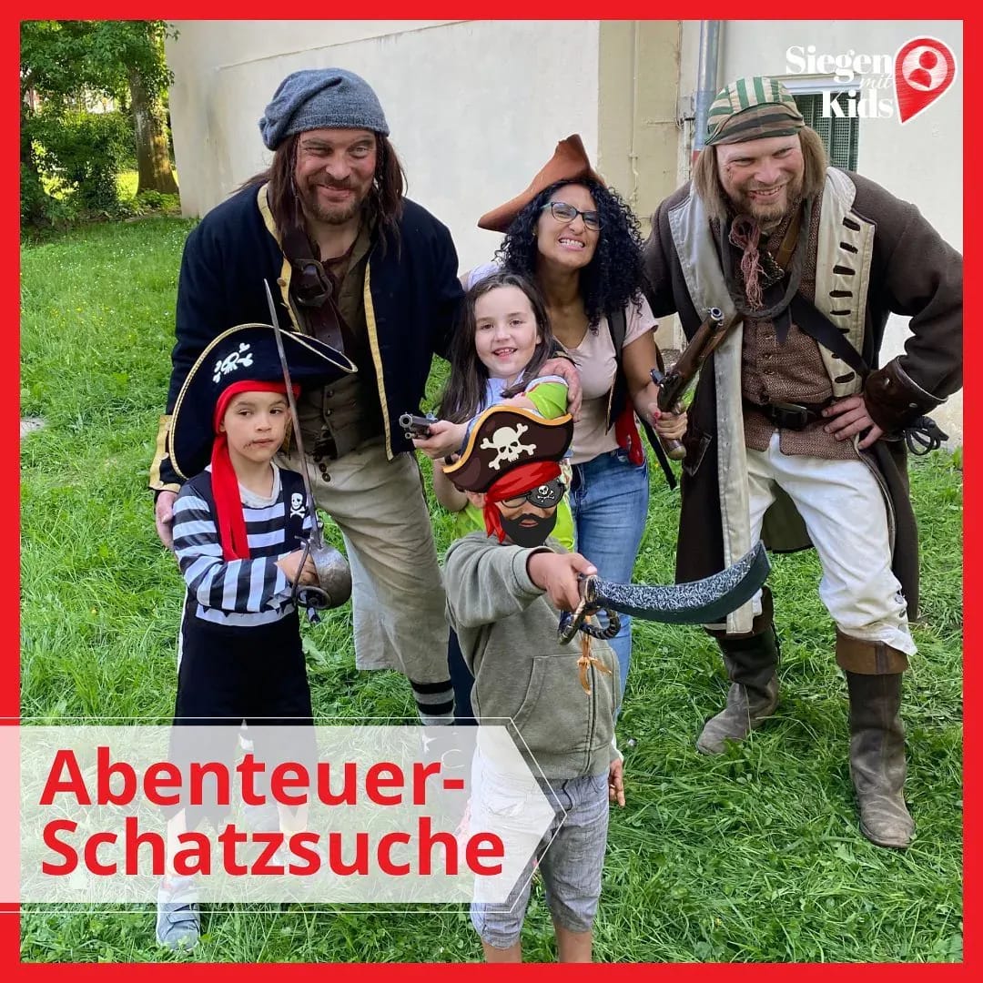 Gestern waren wir bei der ersten Abenteuer-Schatzsuche in #Hilchenbach dabei und wir fanden es mega cool!! - Instagram Bild 1