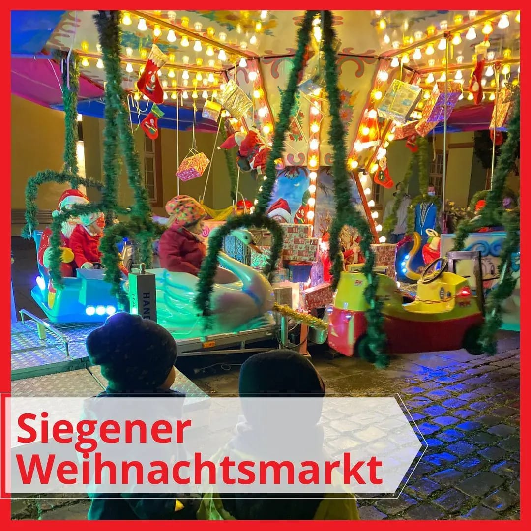 🎄Am Freitag waren wir auf dem @siegener_weihnachtsmarkt und hatten eine tolle Zeit! 🤩 - Instagram Bild 1