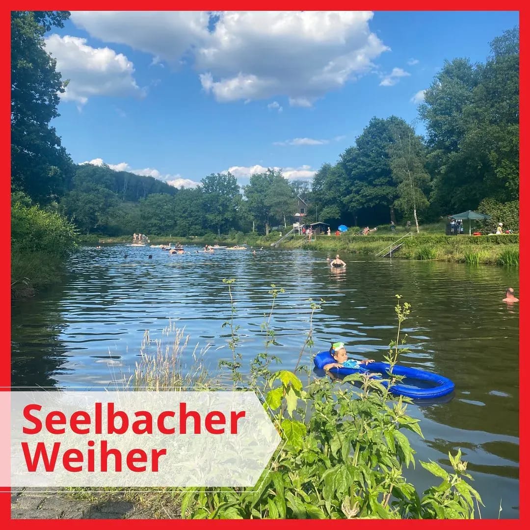 Gestern waren wir auch am @seelbacher.weiher! - Instagram Bild 1