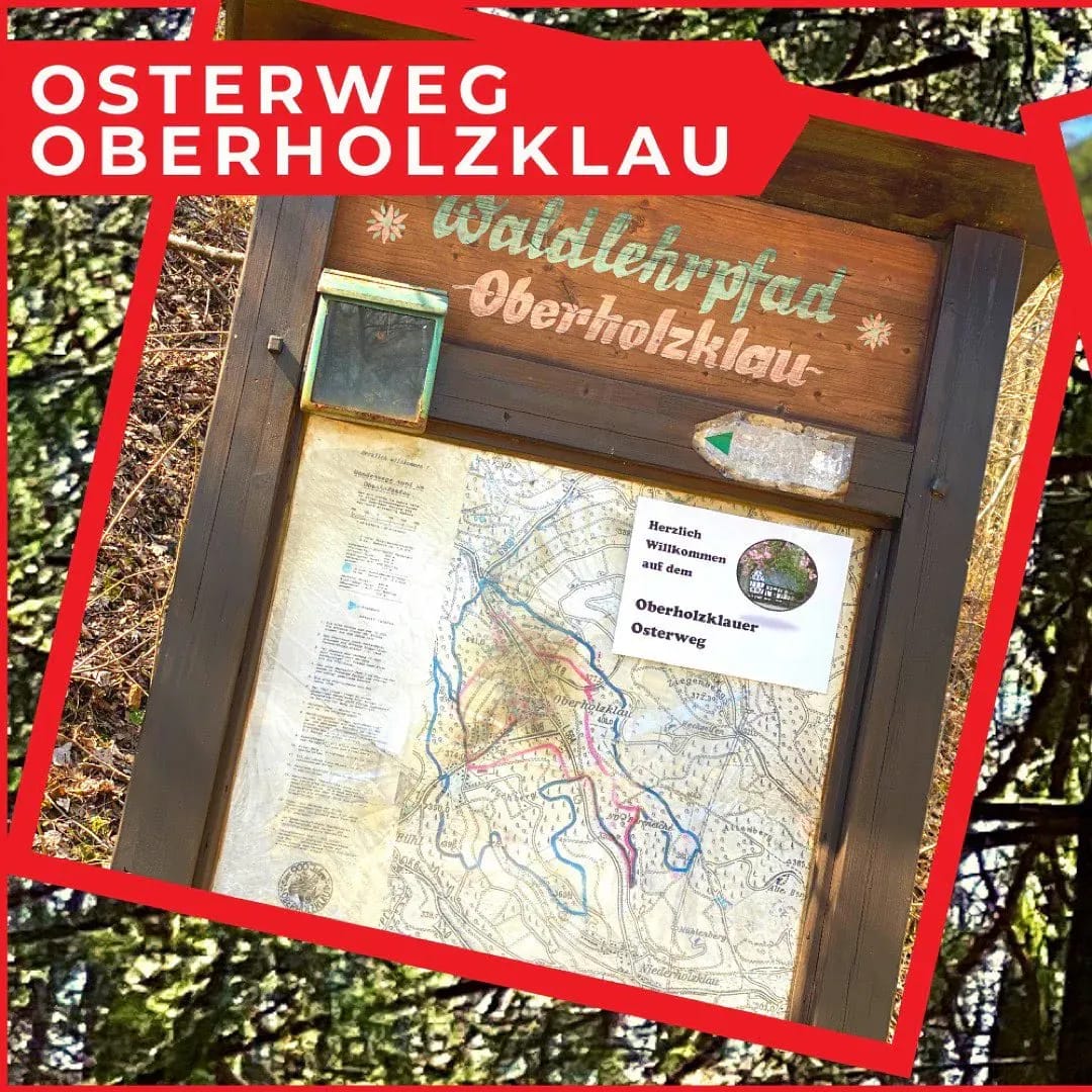 Wir präsentieren: Der Oberholzklauer Osterweg! Mit Sieben Mit-mach Stationen. ✝️ - Instagram Bild 1