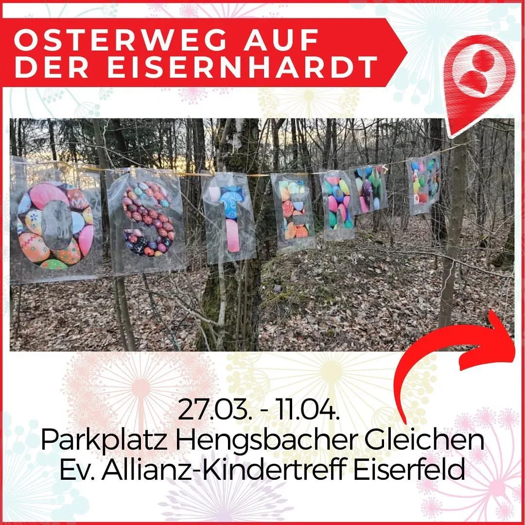 🐣Osterweg des Kindertreffs‼️ - Instagram Bild 1