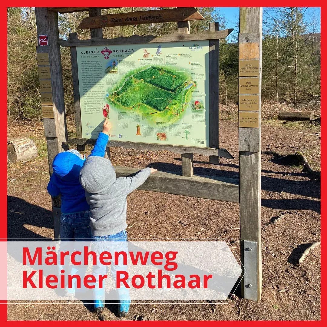 🤗Wir präsentieren: Der Märchenweg “Kleiner Rothaar”! ❤️ - Instagram Bild 1