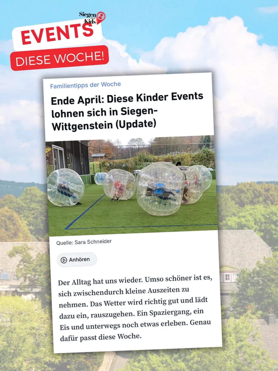 Hier sind eure Events der Woche! 👇 - Instagram Bild 1