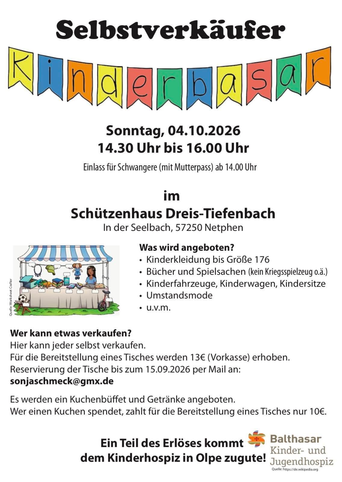 Selbstverkäufer in Schützenhaus Dreis-Tiefenbach