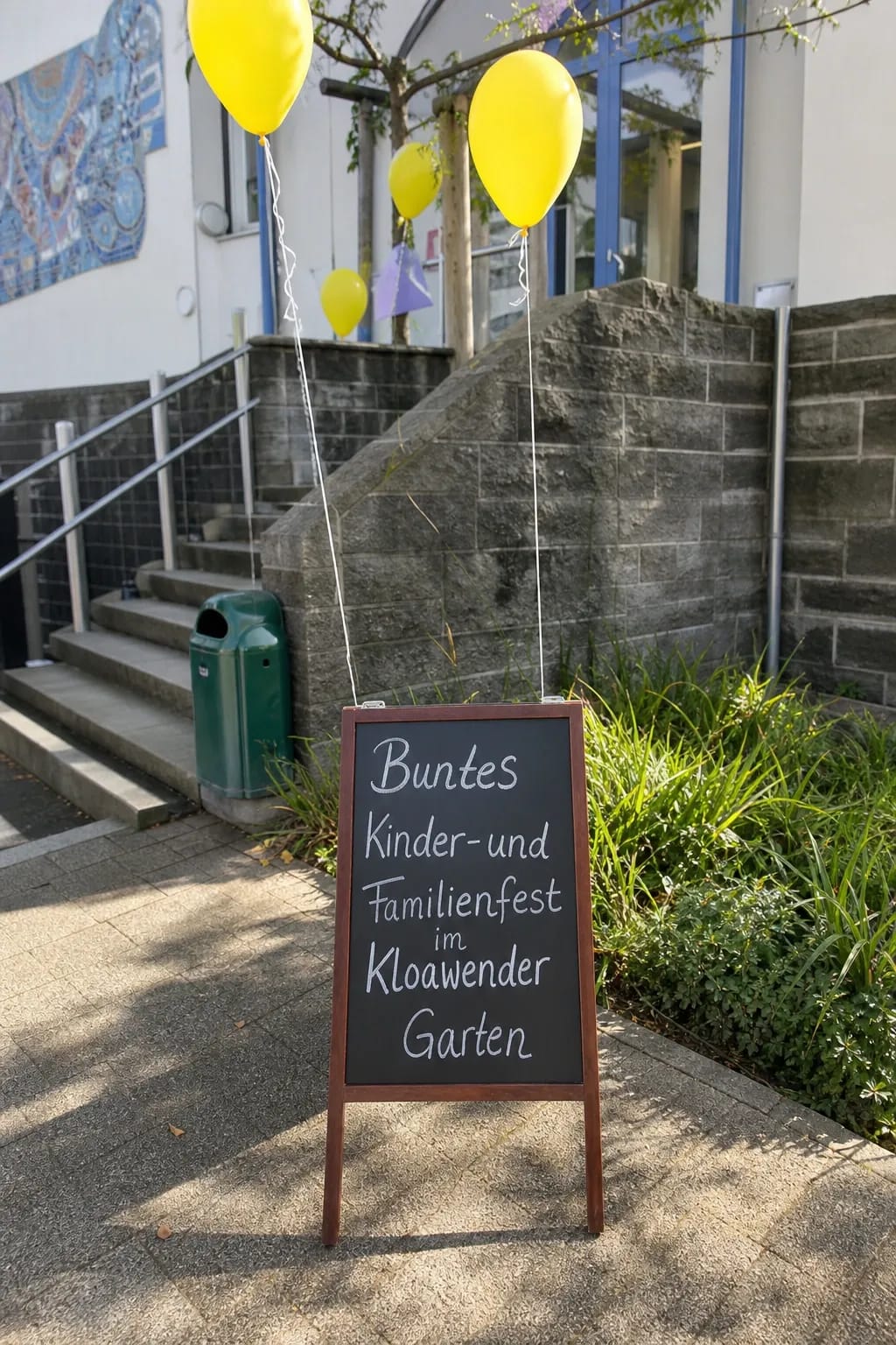 Buntes Kinder- und Familienfest im Kloawender Garten in Kloawender Garten (Parkgelände neben Spielplatz)