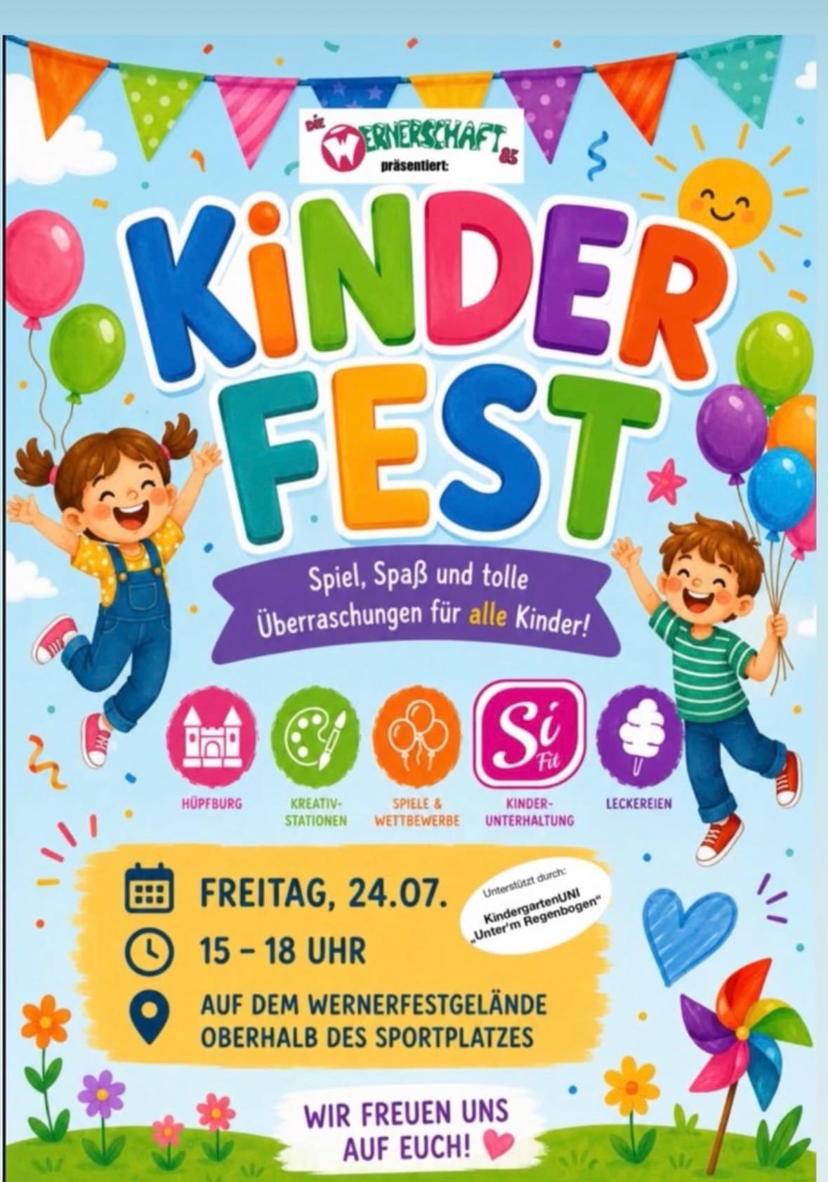 Kinderfest in Sportplatz Hünsborn