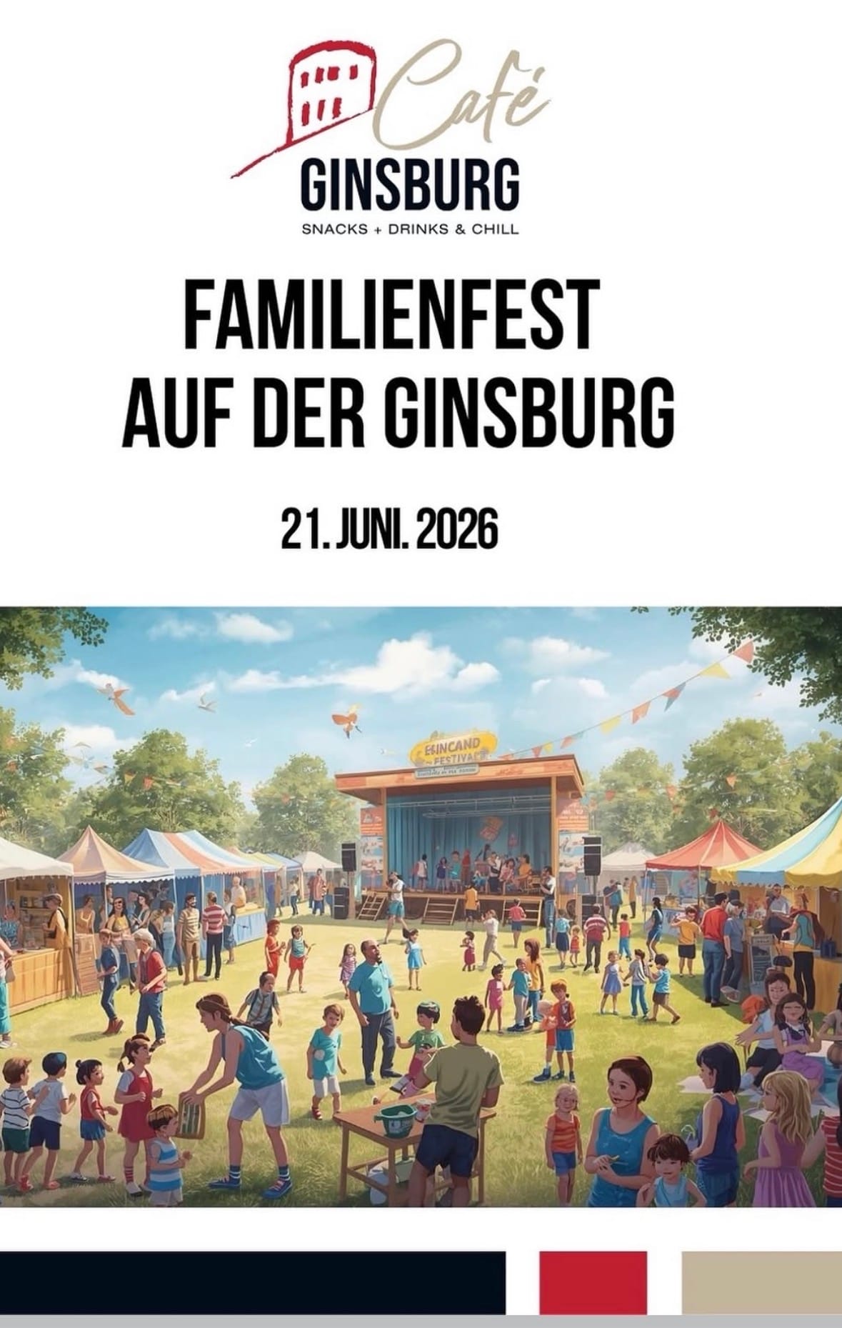 Familienfest auf der Ginsburg in Ginsburg-Café