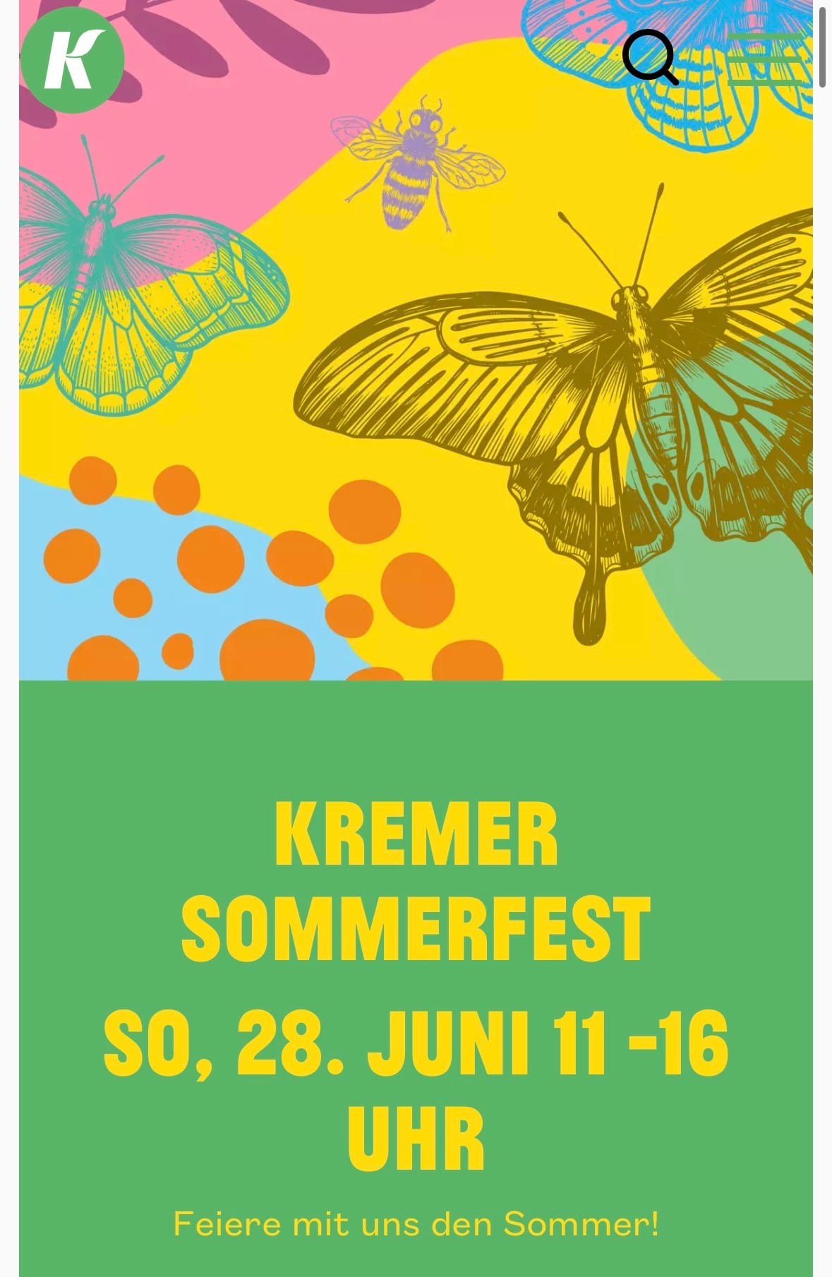 Kremer Sommerfest in Garten-Center Kremer Siegen