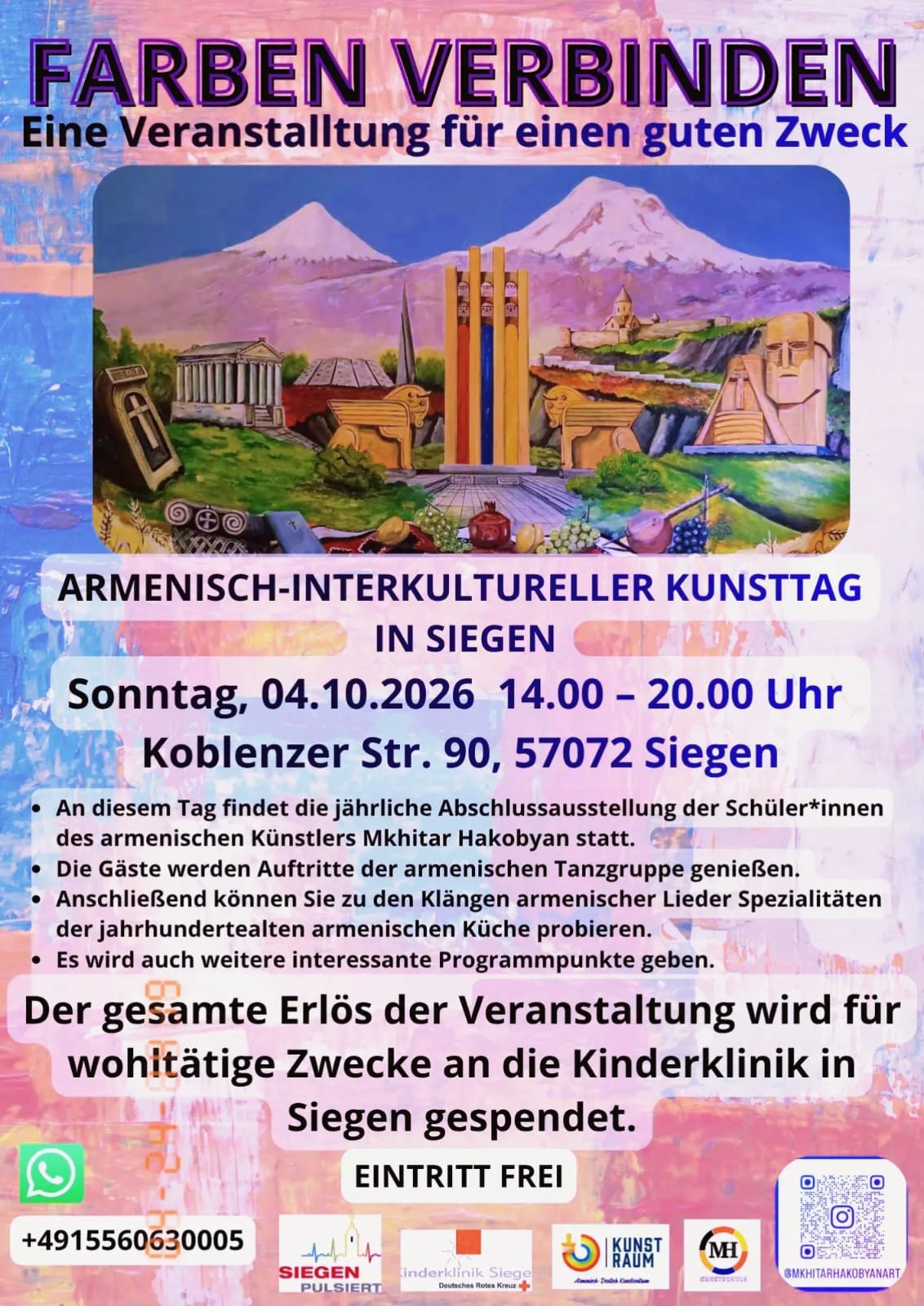 Armenisch-interkultureller Kunsttag in Siegen in Raum Kunst Siegen