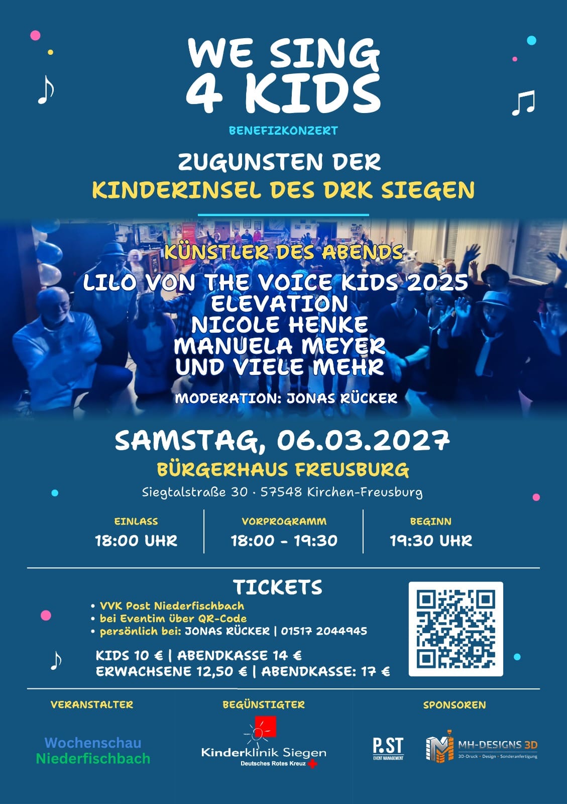 We sing 4 Kids in Bürgerhaus Freusburg