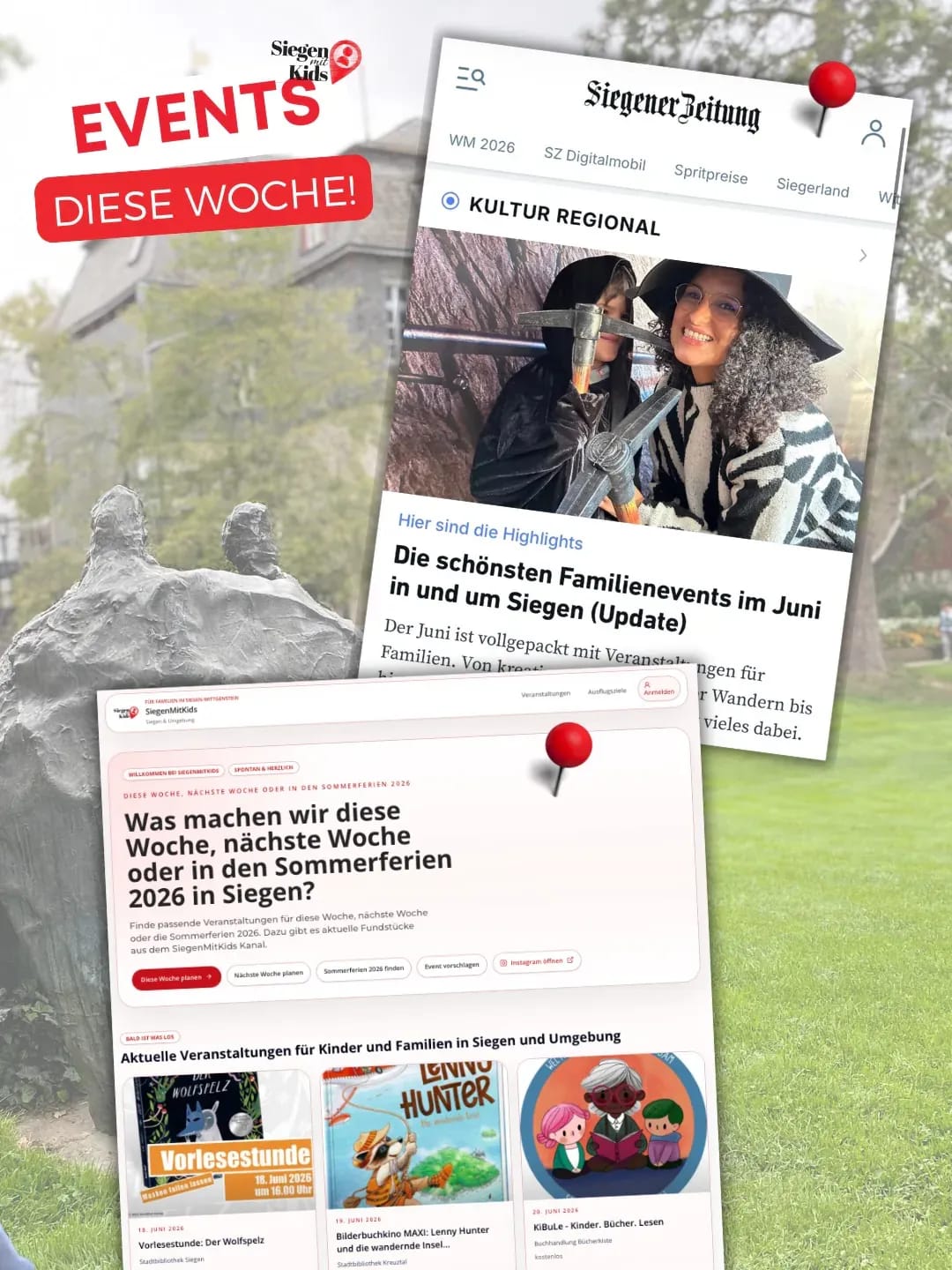 Events für Familien mit Kids in und um Si-Wi diese Woche! - Instagram Bild 1