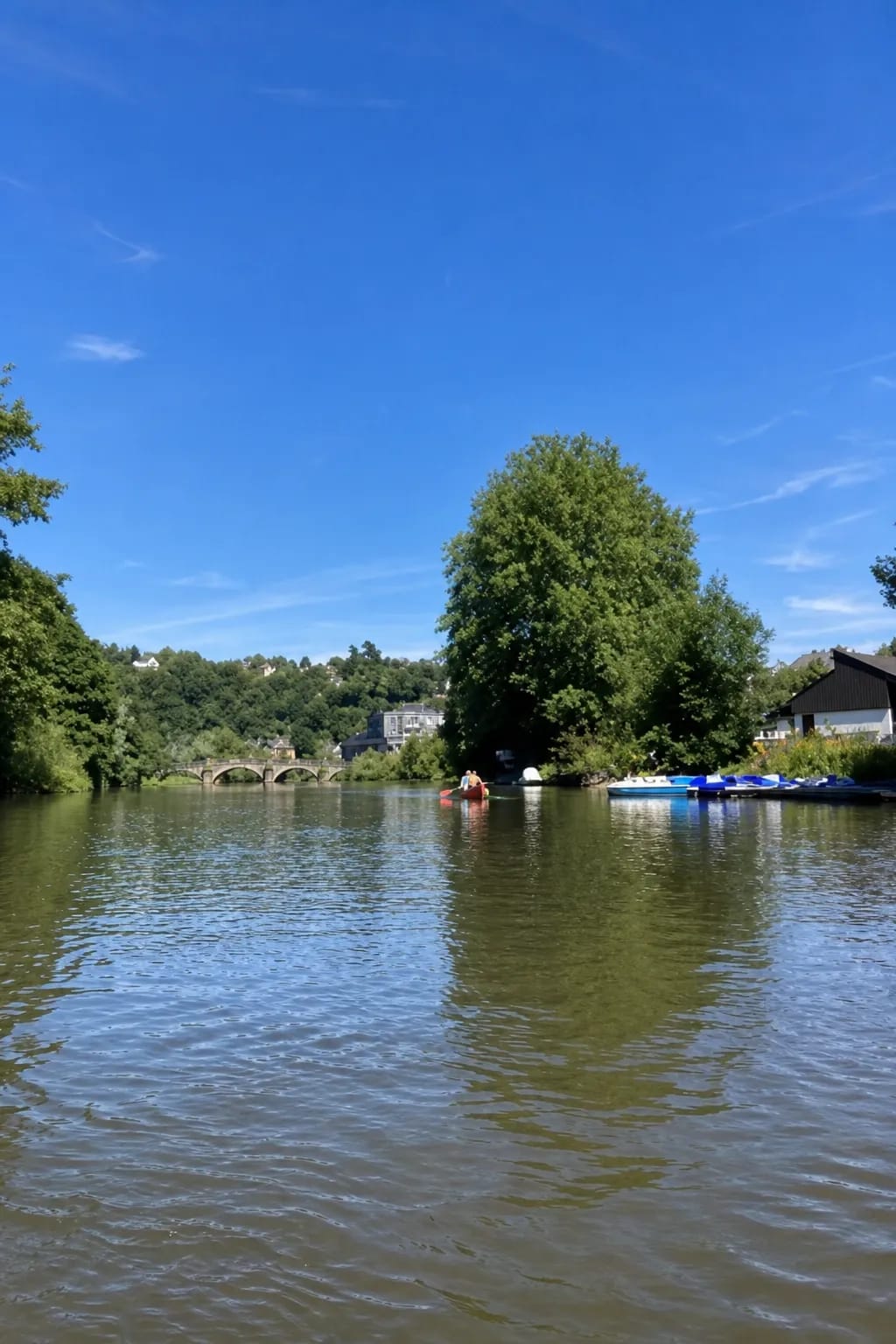 Kanutour der Sportjugend in Abfahrt Bismarckplatz, Kanutour ab Weilburg an der Lahn